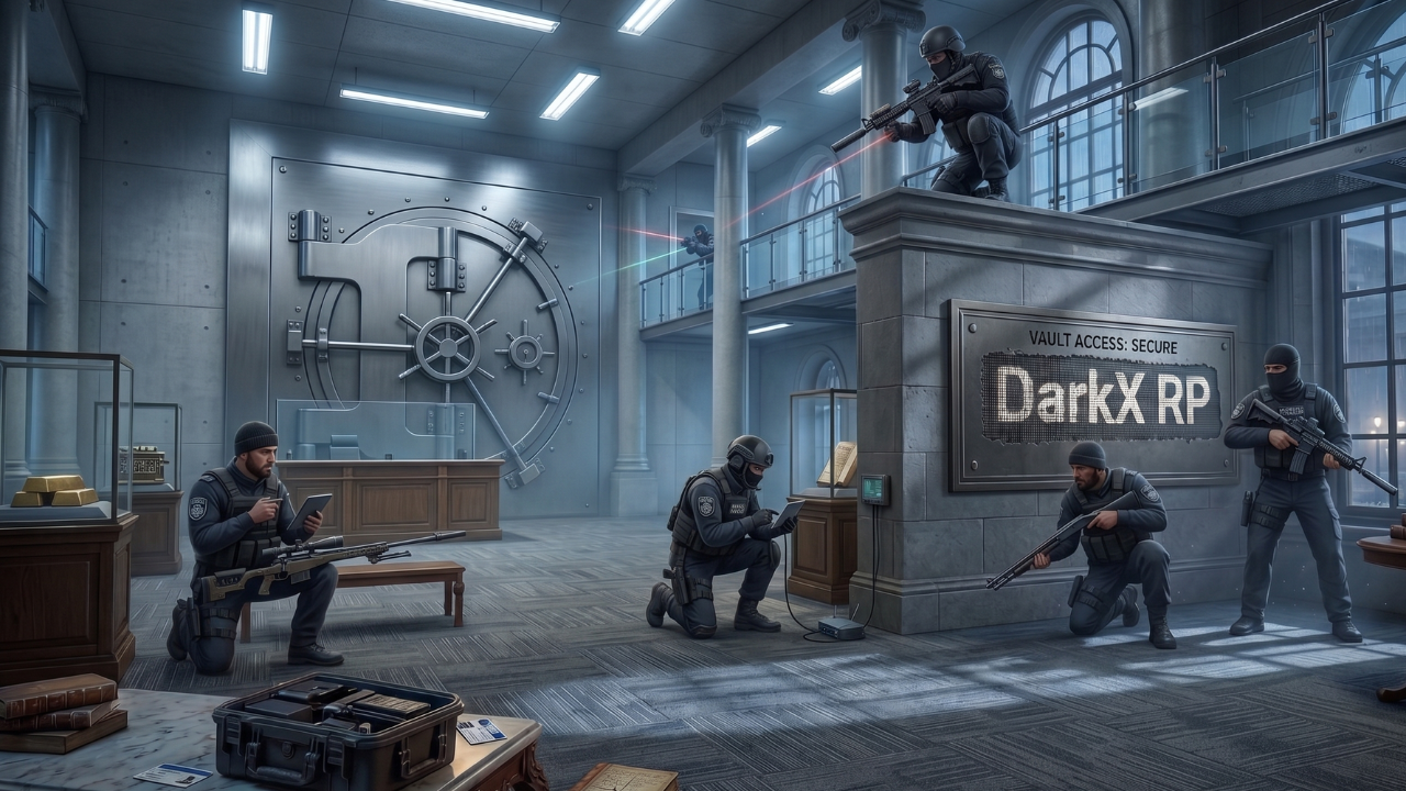 Guide Policier DXRP : Jouer Forces de l'Ordre sur DarkX RP