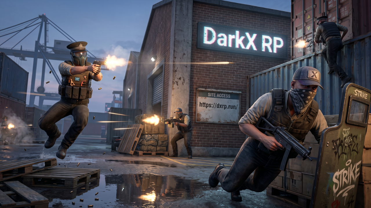 Carte et Zones Stratégiques DXRP : Maîtriser la Map de DarkX RP